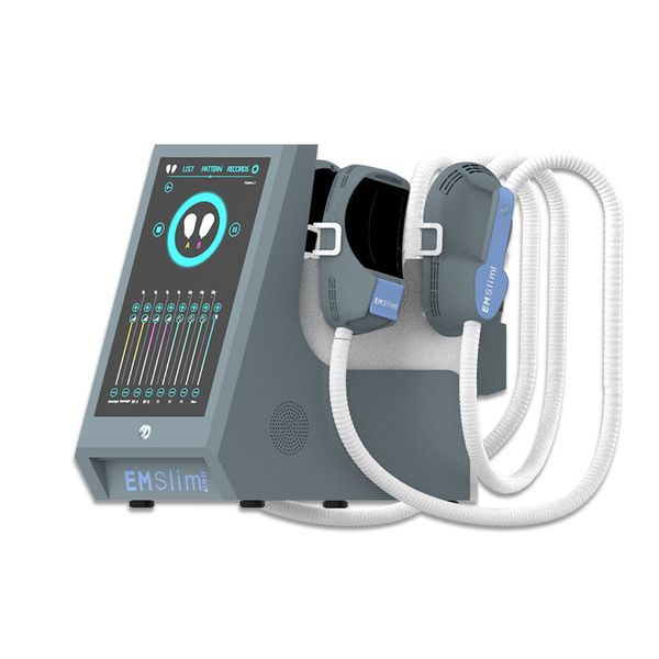 New arrival Portable EMS with slimming machine building muscle stimulator SlimFat reduce weight loss enstronge muscles 4 handles Sculpt Elec