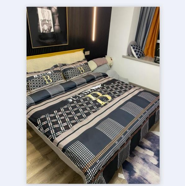 Designer Bedding Sets Cotton Duvet Cover Woven Queen Size European Style Quilt Cover Pillow Cases Bed Sheet Duvet Comforter Covers