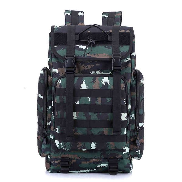 Outdoor Backpack Tiger Spot Camouflage Tactical Men&#039;s 3d Tourism Camping Mountaineering Bag Special Operations