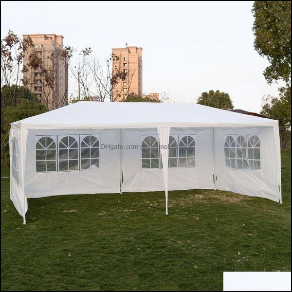 Shade Garden Buildings Patio Lawn & Home Outdoor 3x9M Canopy Party Wedding Tent Gazebo Pavilion Cater Events Sidewall Drop Delivery 2021