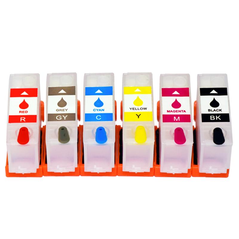 Ink Cartridges 6Color 312 314 312XL 314XL 378 478 Refill Cartridge No Chip For XP-15000 XP15000 XP15010 XP15080 Printer