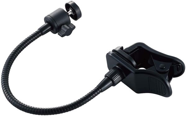 Webcam Stand Flexible Desk Mount Flexible Gooseneck Clamp Clip Camera Holder, 360 Degree Rotatable Webcam Stand, Sturdy Table Clip