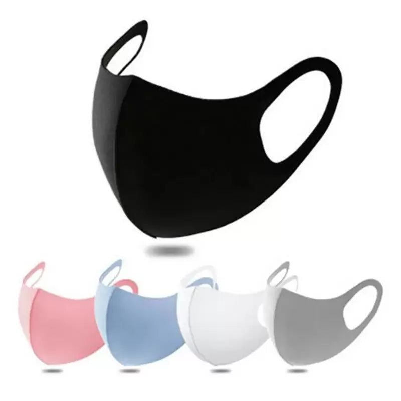 In Stock Adults Kids Face Masks Washable Cotton Blend Masks Black White Fashion Designer Mask FY9273