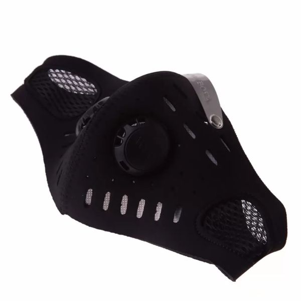 Outdoor Cycling Masks With Filter Half Helmet Face Carbon Mask Dust Mask Anti-pollutie Bike TraMask Ciclismo Ski