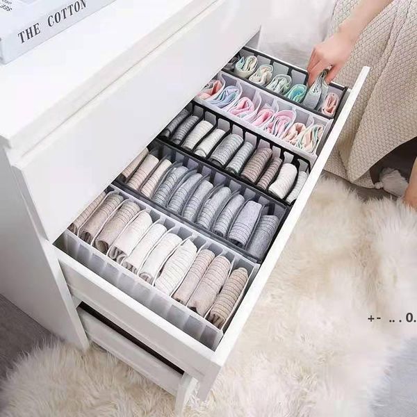 Bra Organizer Storage Box Drawer Closet Organizers Divider Boxes For Underwear Scarves Socks Home Appliance LLE13088