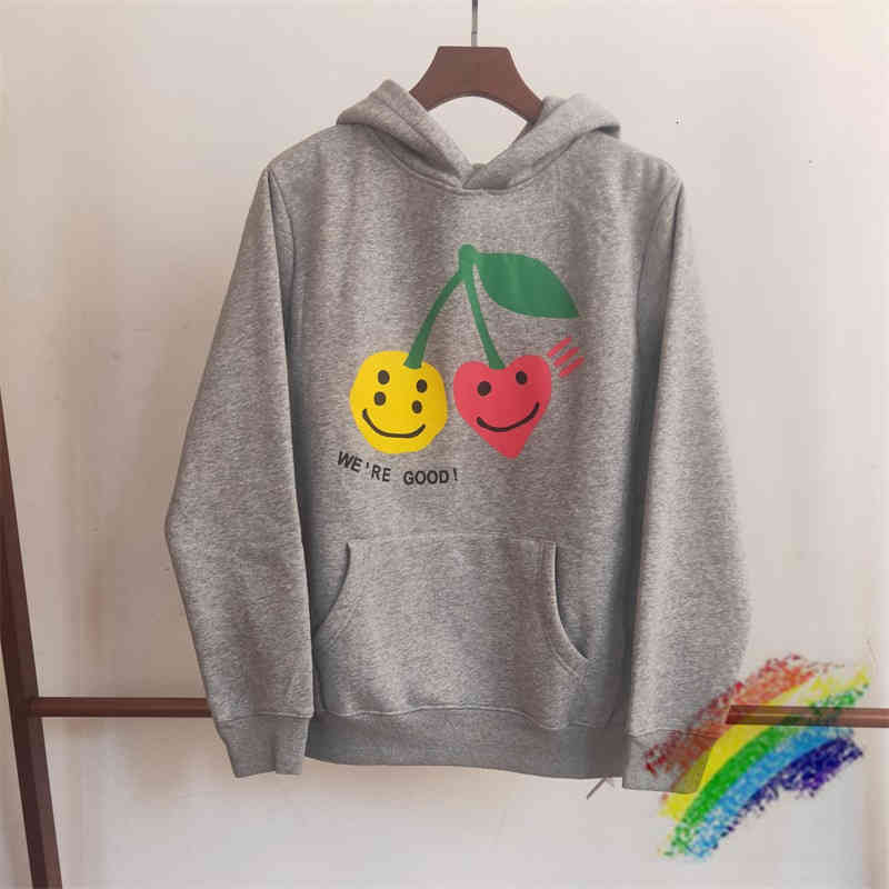 Fw Girls Dont Cry Hoodie Women Men 1:1 Best Quality Fashion Cherry Print Human Made Pullover G5bk