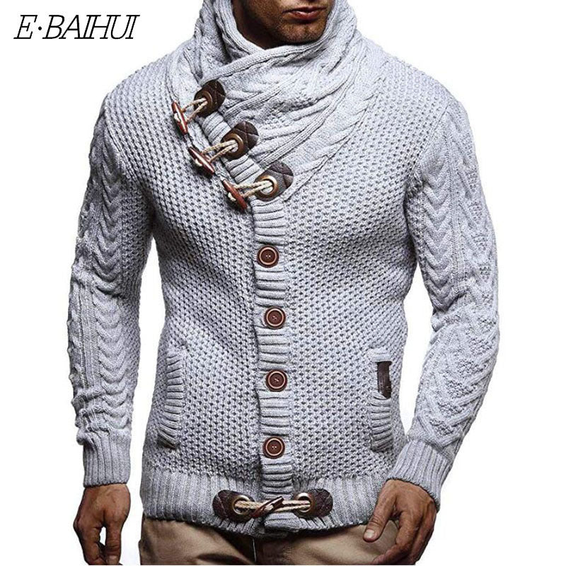 Men&#039;s Sweaters Ebaihui High Quality Classic Cardigan Sweater Men Fall Winter Casual Warm Knitting Jumper Male Pullovers Plus Size