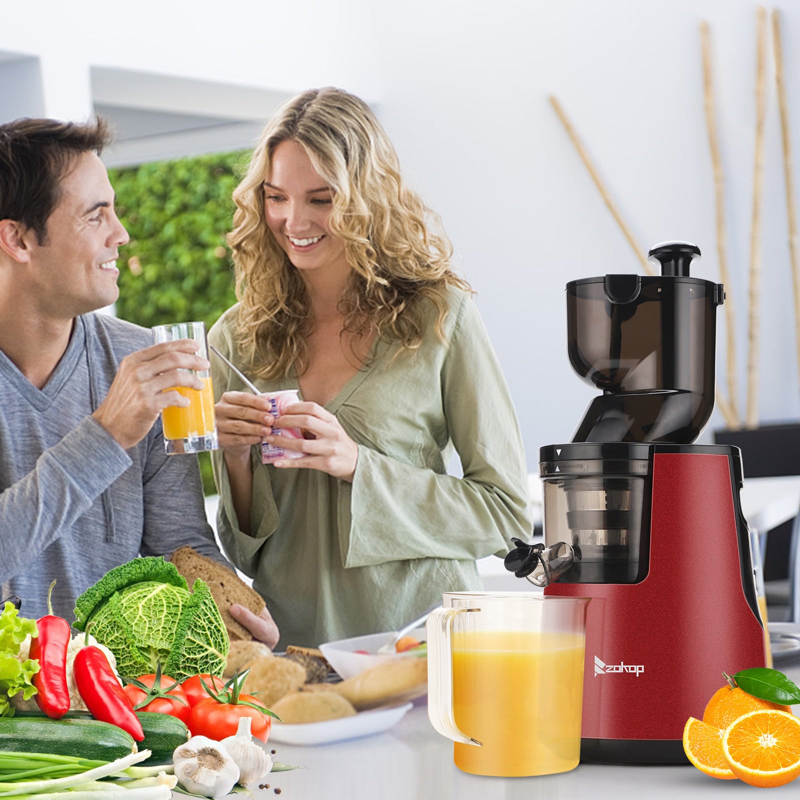 Blenders Portable Juicer Blender Household Fruit Mixer 120V 1000ml Juice Red Plastic 1500ml Two-speed Mechanical Vertical Electric Cold Press Slow M