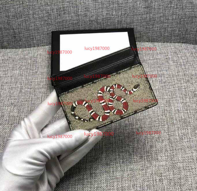 2021 Luxury Top Quality Genuine Leather Card Holder With L Credit Wallet Coin Purse Ladies good ID Holders and Case