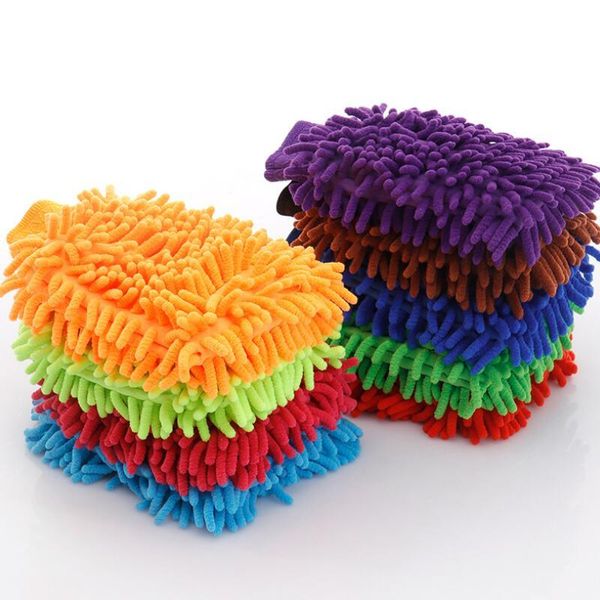 Cleaning Gloves Super Mitt Microfiber Car Wash Glove Washing Anti Scratch washer Household care brush RH2154