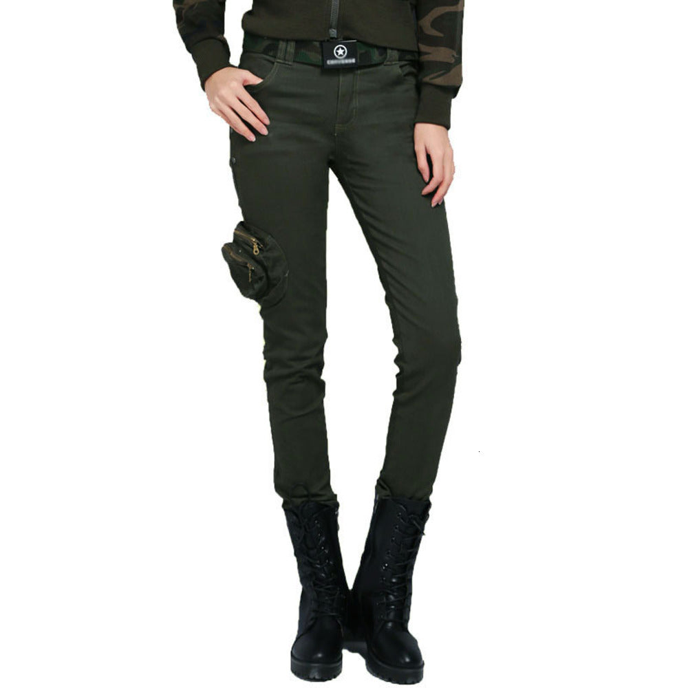 Junsechun new military pencil boot slim cotton elastic Leggings women&#039;s pants 8251