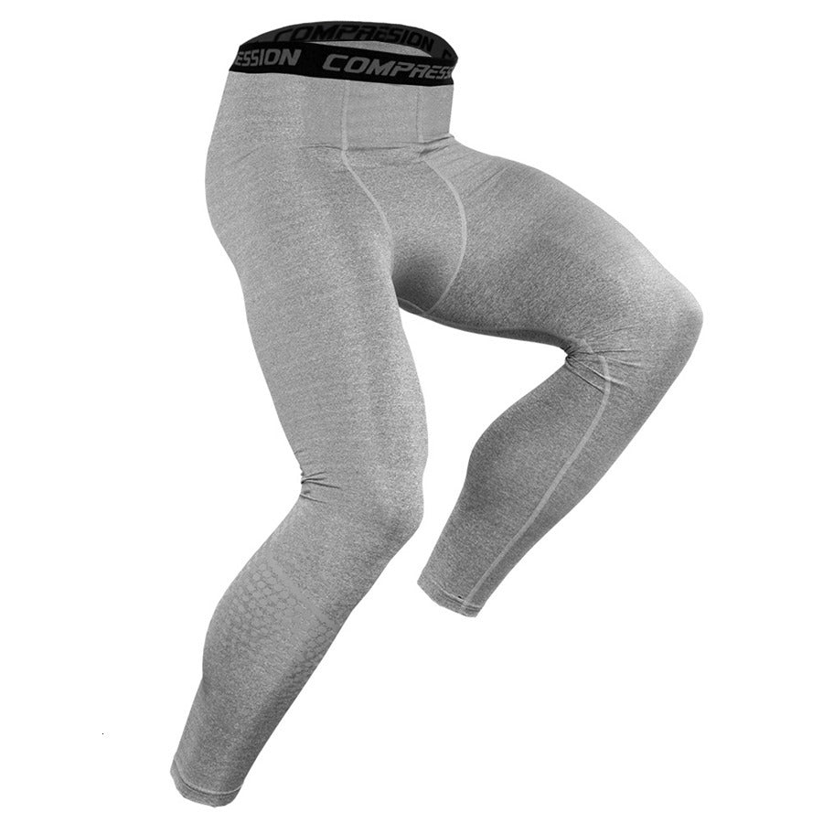 pant Mens Running Tights Sports Leggings Elastic Soccer Leggins Hombre Gym Fitness Jogging Sport Compression Pants Yoga Bottoms