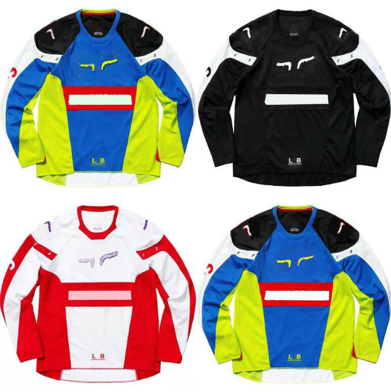 Motocross downhill jersey mountain bike cycling suit long-sleeved polyester quick-drying can be customized