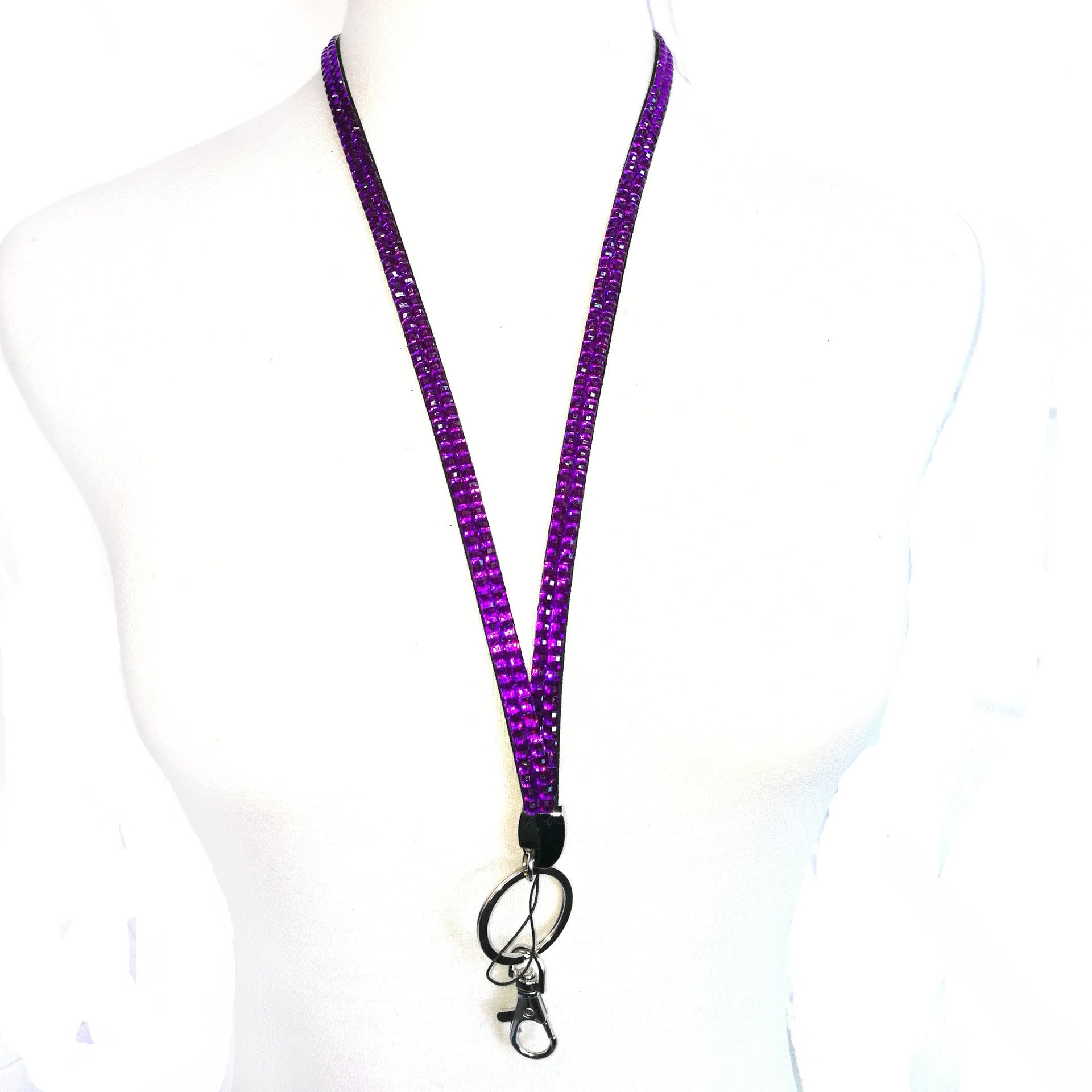 Inlaid Drill Hanging Rope Mobile Phone Sticking Belt