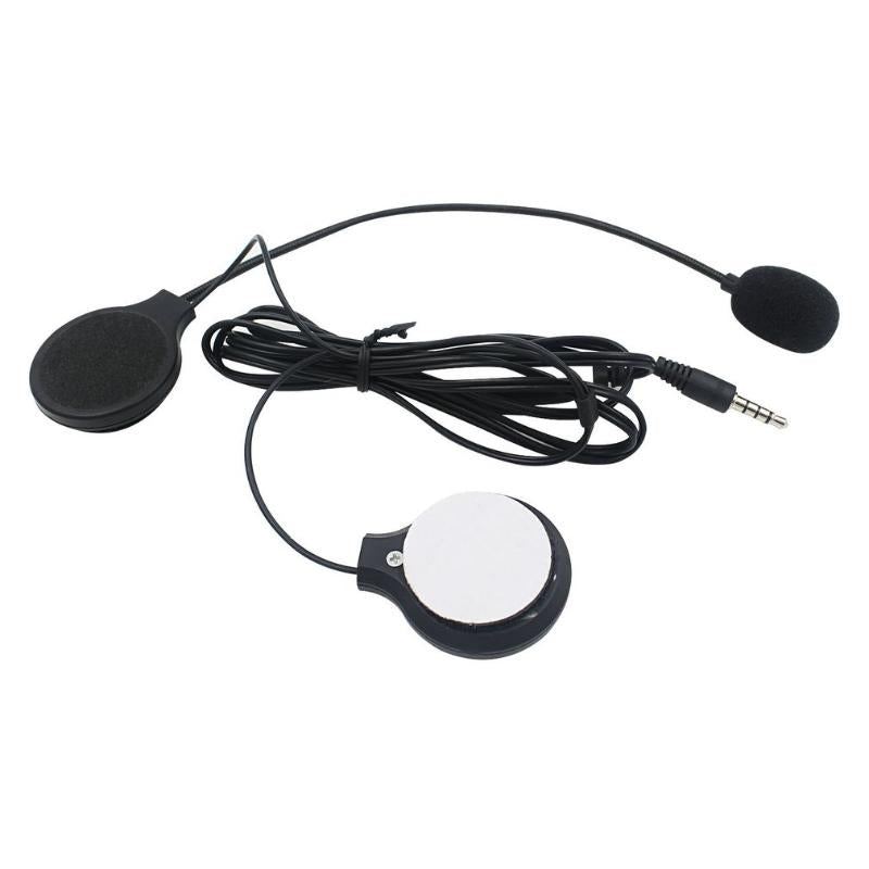 & MP4 Players Ultra-Thin Motocycle Headset 3.5Mm Aux Wired Helmet Headphones With Microphone For Mobile Phone Mp3 Player
