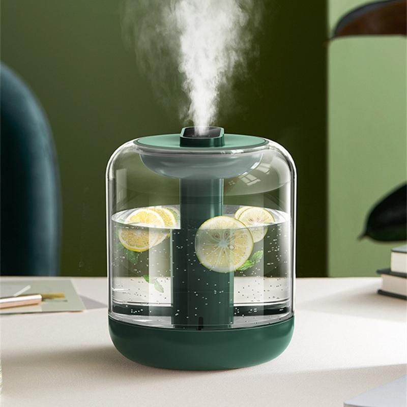 Humidifiers Fruit Flower Air Humidifier Wireless 1000ml Aroma Diffuser Aromatherapy 2000mAh Battery Rechargeable Nature