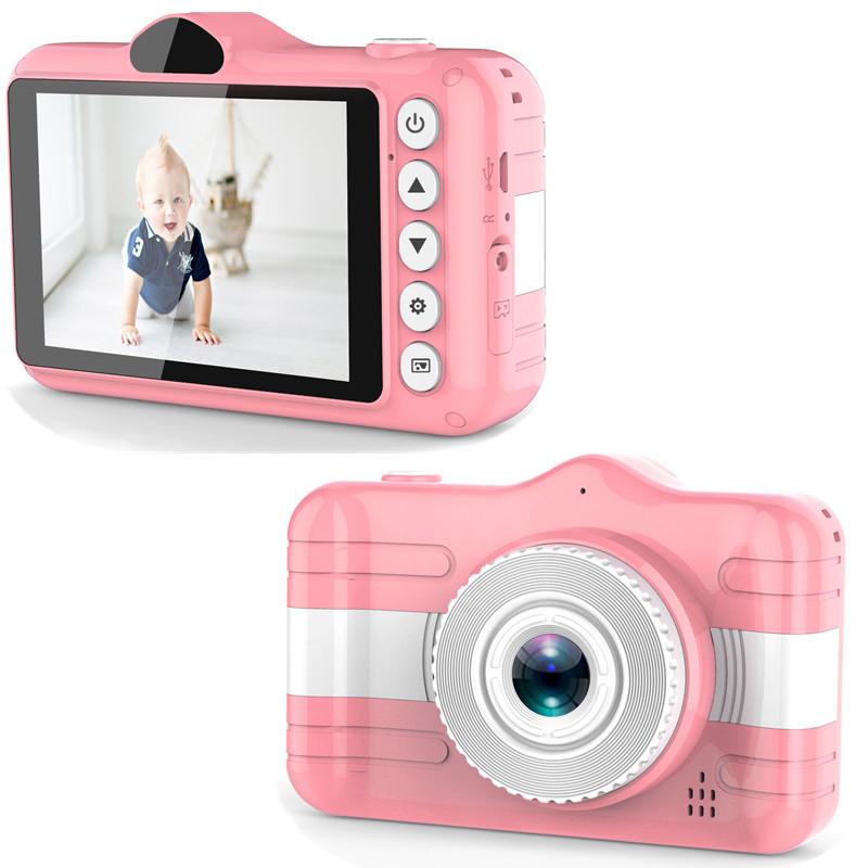 Digital Cameras Child Camera 3.5 Inch Cute Cartoon Toys Children Birthday Gift 12MP 1080P Po Video For Kids