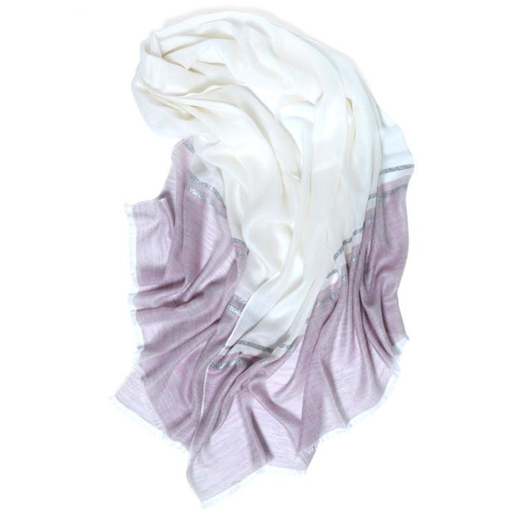 Scarves 100%ring Cashmere Thin Women Fashion Patchwork Scarfs Shawl Pashmina 90x205cm Small Tassel 5 Color