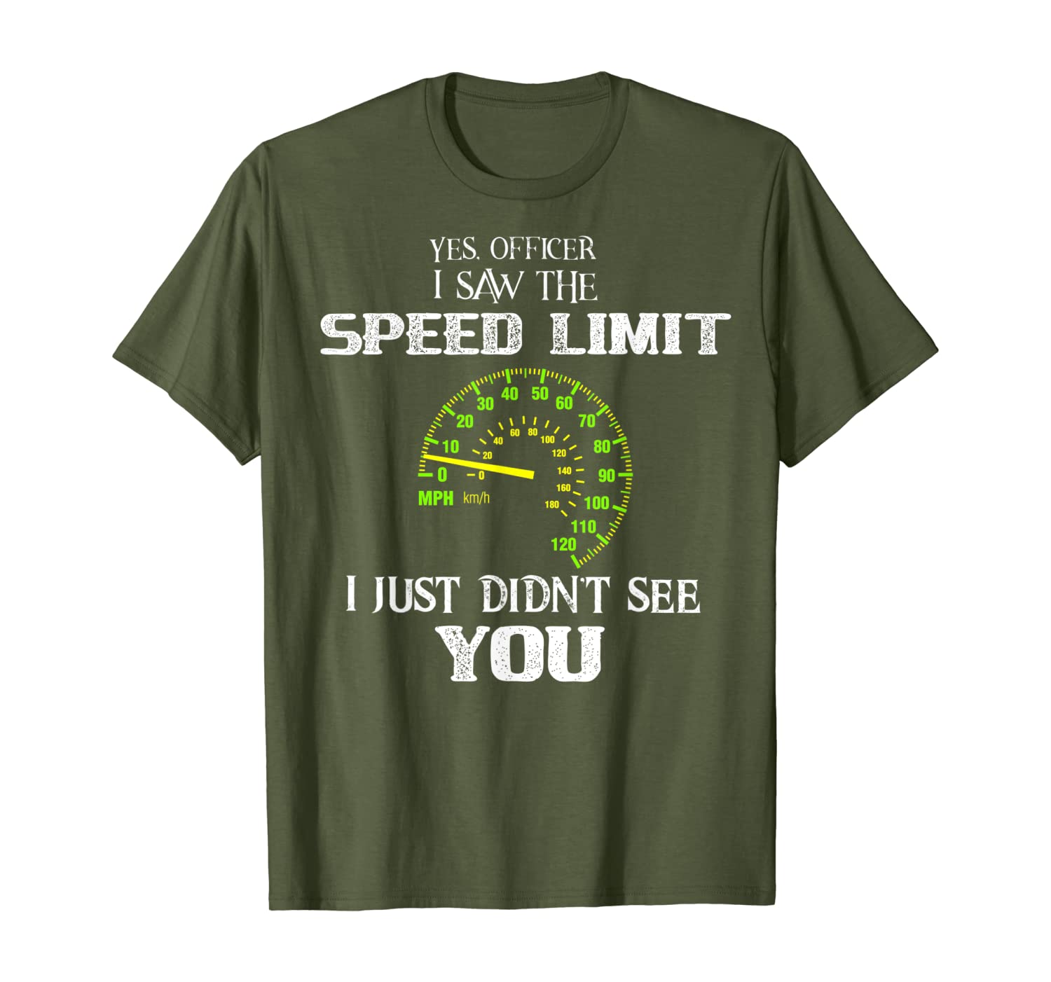 Biker Yes Officer Speed Funny t shirt for Sport Bikes