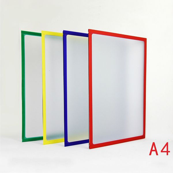 Magnetic Photo Frame Home A4 Certificate Protection Cadre Poster Frames Refrigerator Wall Pictures Retrato Cover Document