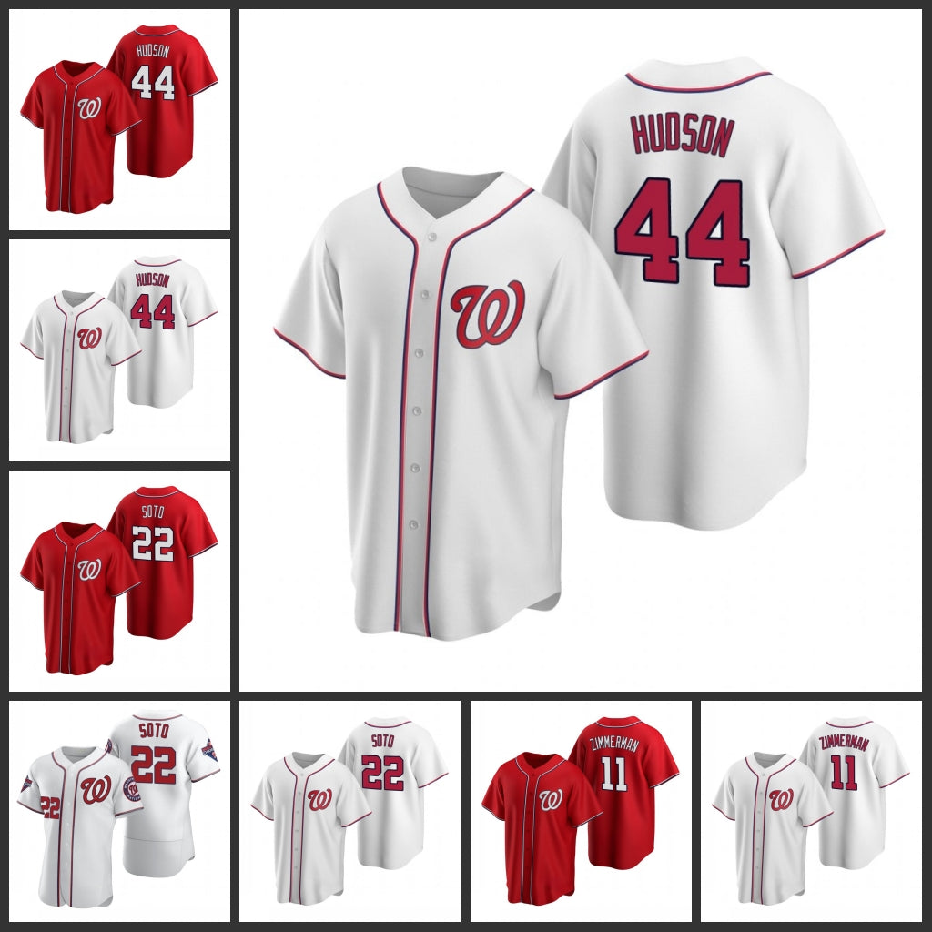 Washington&#13;Nationals&#13;Men Daniel Hudson Juan Soto Ryan Zimmerman Women Youth Jersey