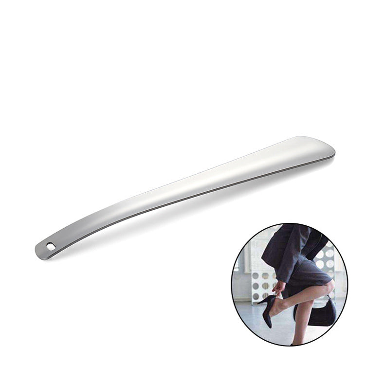 Household Sundries Metal Shoe Puller Silver Thickened Stainless Steel Pullers for Women Men Kids Elderly Boots Sneakers 122049