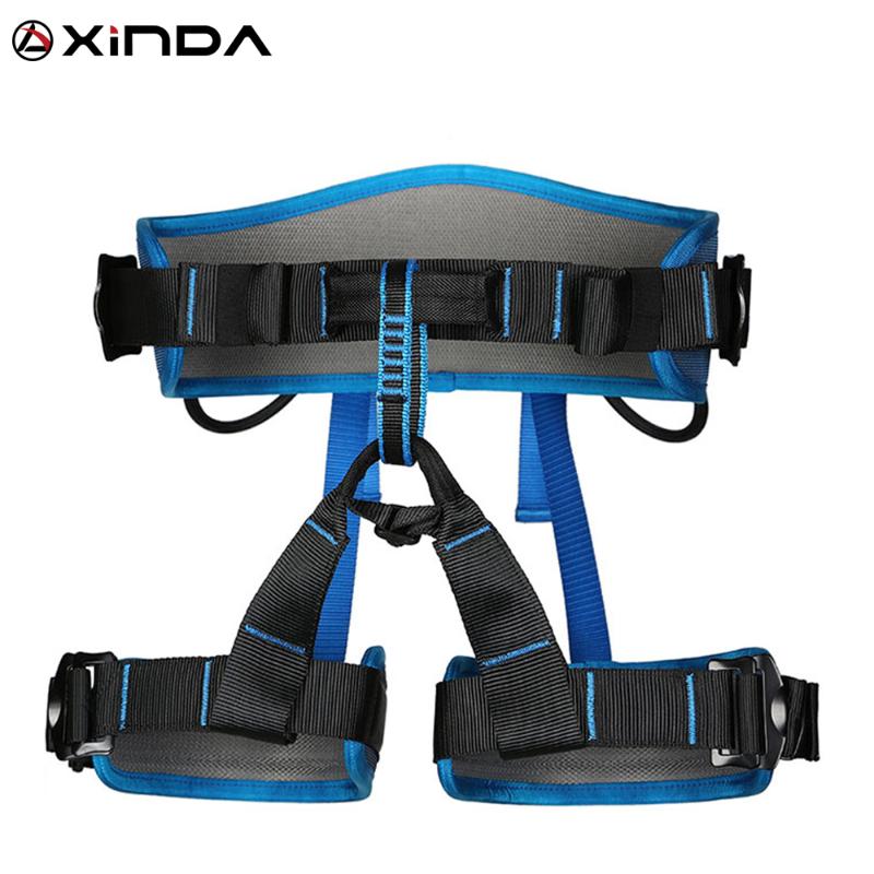 Camping Safety Belt Rock Climbing Outdoor Expand Training Half Body Harness Protective Supplies Survival Equipment Cords, Slings And Webbing