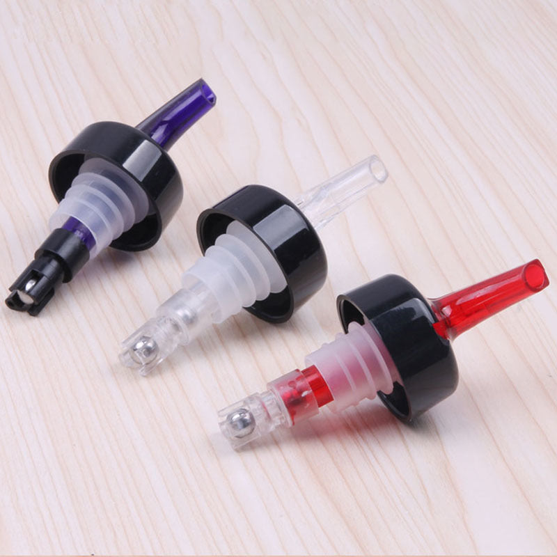 30ml Plastic Quantitative Wine Pourer Alcohol Liquid Dispenser Measuring Oil Bottle Spout Wine Decanter KTV Tool Bar Accessories