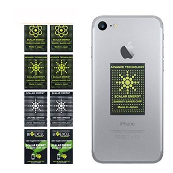 EMR EMF Anti Radiation Stickers Cell Phone Energy Saver Chip Gadgets Protection Quantum Advance Technology