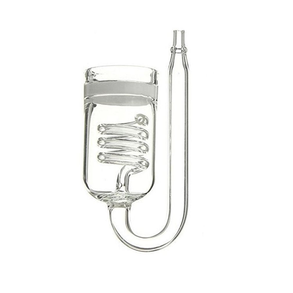 Glass Aquarium CO2 Diffuser Glass Tank Sprayer Solenoid Regulator Moss CO2 Sprayer Water Plant Tank Transparent