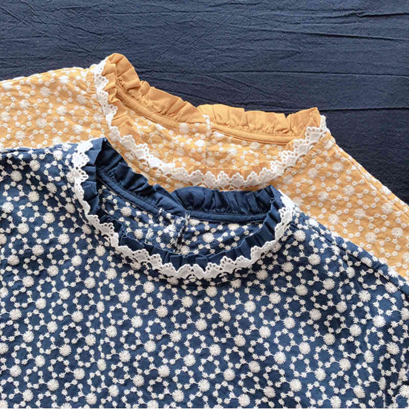 Women&#039;s Blouses & Shirts Lamtrip Vintage Gothic Full Embroidery Long Sleeve Shirt Blouse 2021 Spring SQG9