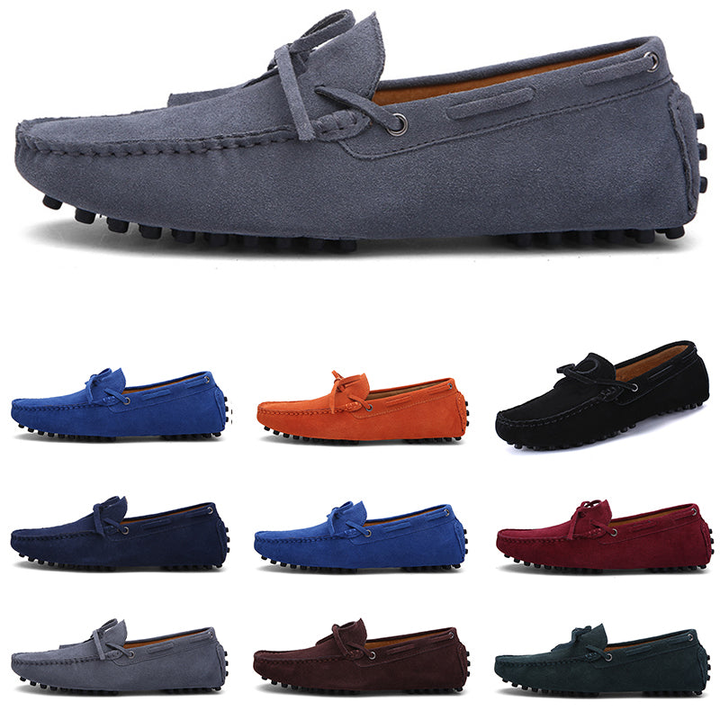 men casual shoes Espadrilles triple black navy brown wine red green khaki coffee mens sneakers outdoor jogging walking one