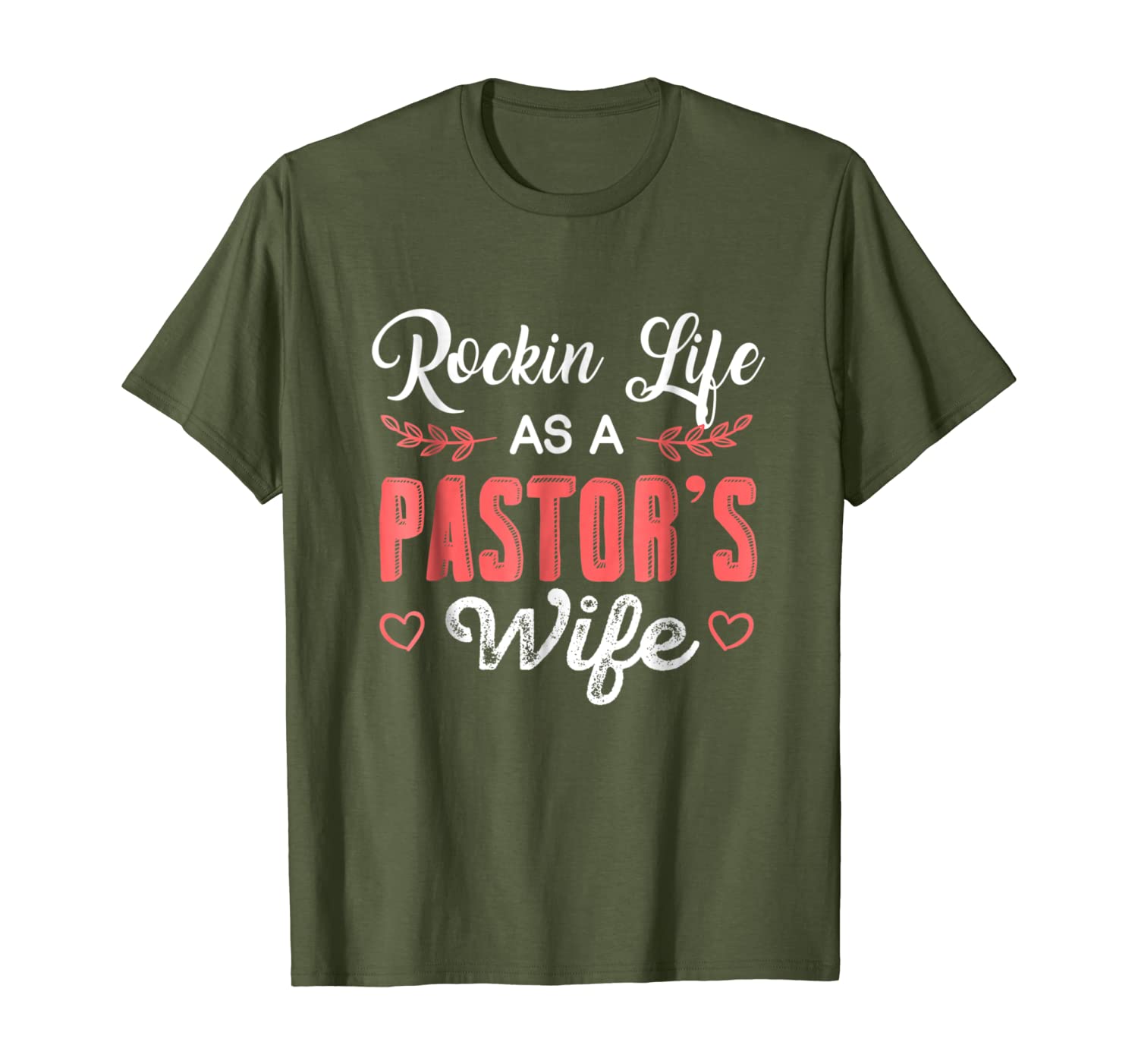 Rockin Life Pastor&#039;s Wife Bible TShirt Appreciation Gift Tee