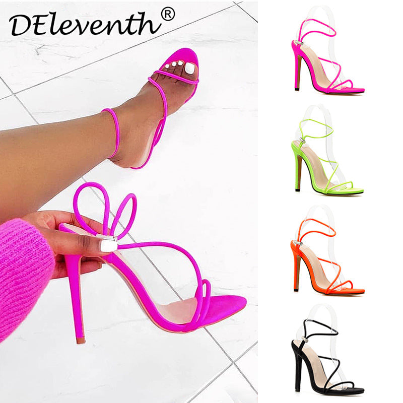 designer sandals for women High quality Womens heels Candy Red bottoms Plus size Cool in summer Woman shoes EUR 35-43 360-10