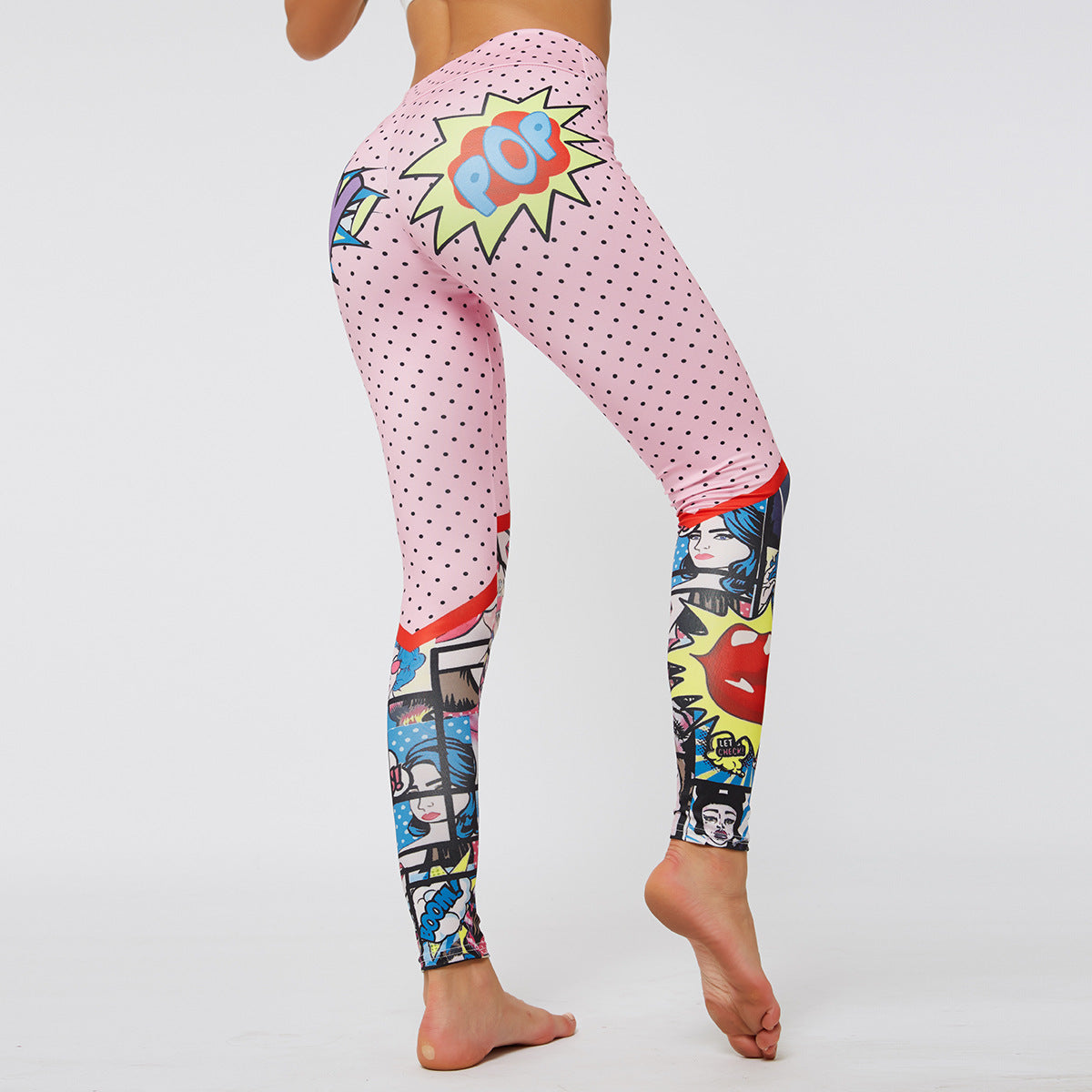 Women&#039;s Tracksuits Cartoon 3d Printing Fitness Pants Yoga Leggings Female