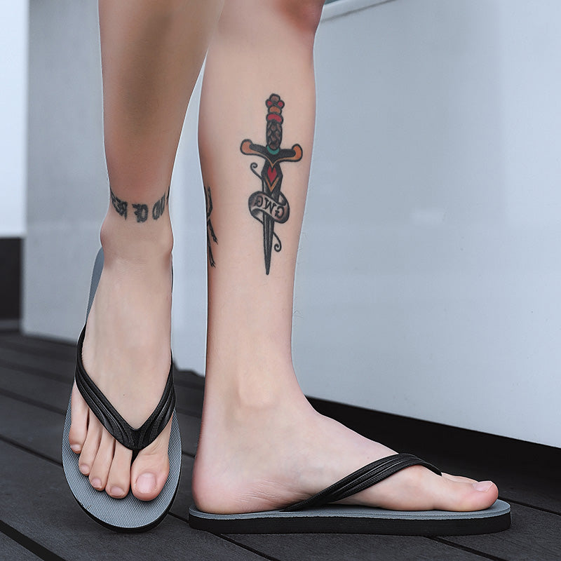 Summer Women Men Sandals Student Casual Home Slippers Black Green Red Grey Size Eur 39-44 Code 64-0222