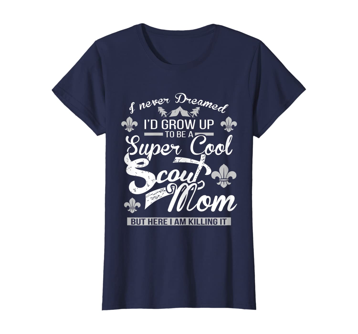 Womens Love Scout Mom Boy Girl Best Mother&#039;s Day 2017 Gift T-Shirt