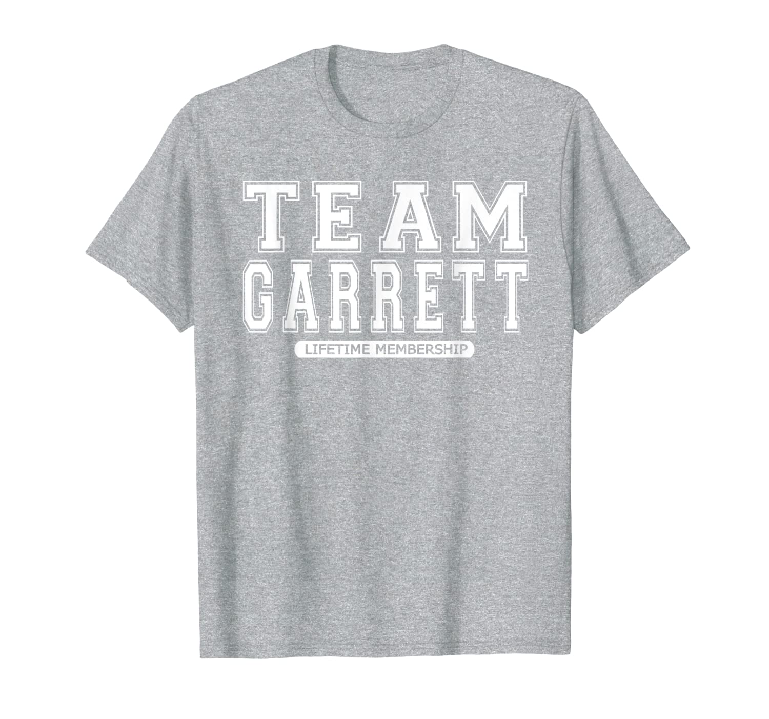 Team GARRETT Family Surname Reunion Crew Member Gift T-Shirt