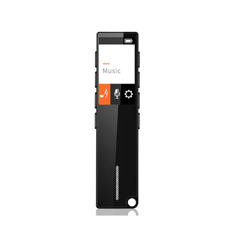 Digital Voice Recorder HD Audio Dictaphone Intelligent Noise Reduction Dual Sensitive Microphone MP3 Player 16GB