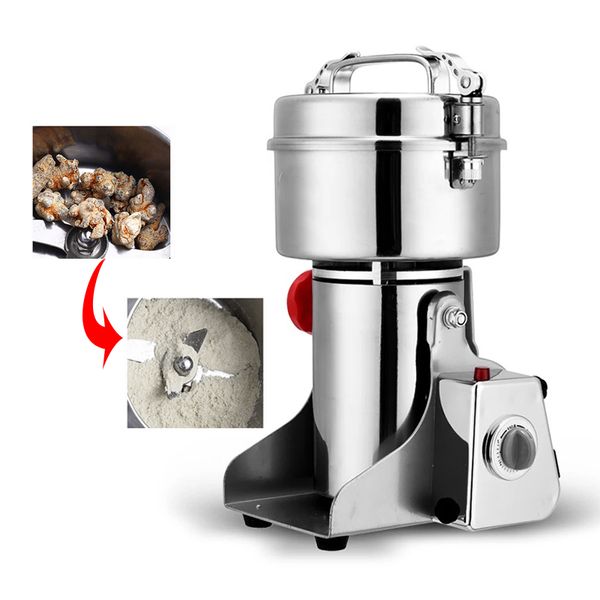 800g-1000g Electric Coffee Grinder Food Mill Nuts Spices Grain Herbal Dry Grinding Machine Home Commercial Powder Machine