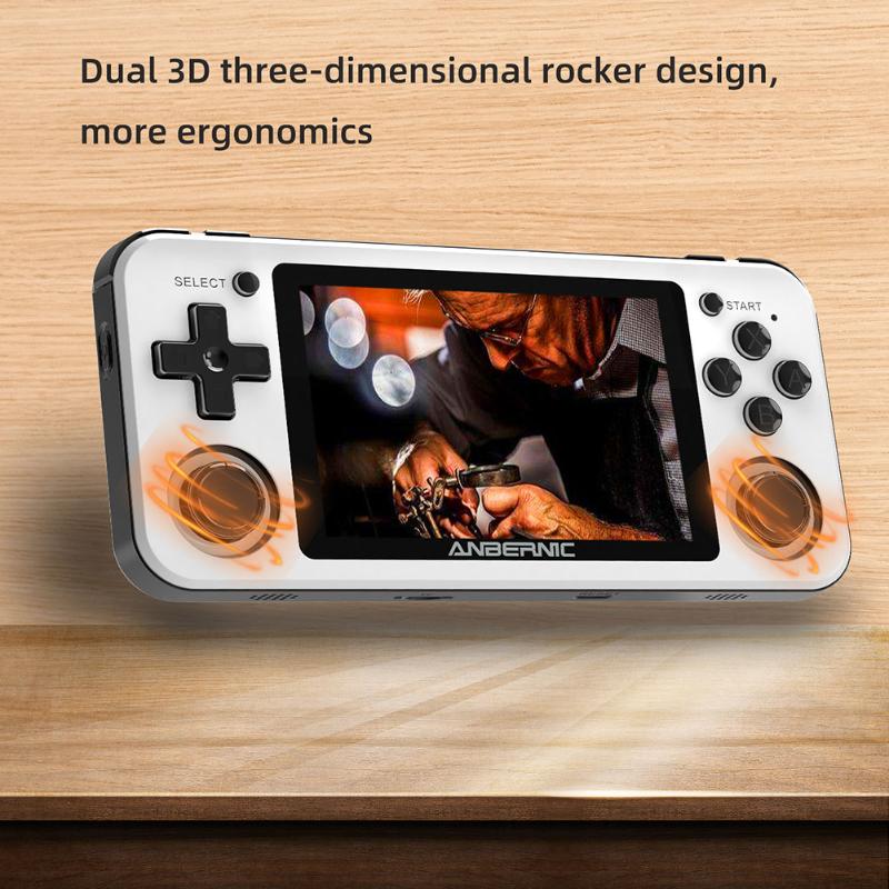 Portable Game Players Anbernic RG351P Vibration Handheld Gaming Console Support GB GBC NDS PSP PS1 3.5 Inch Screen Retro Player With TF Card