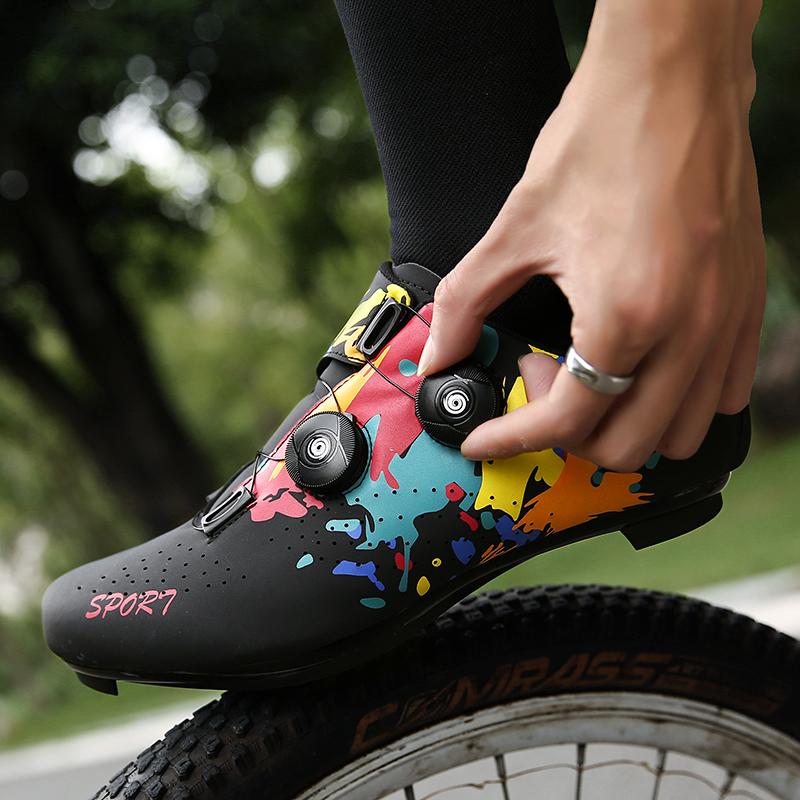 Cycling Footwear MTB Shoes Professional Athletic Bicycle Men Self-Locking Road Bike Sapatilha Ciclismo Women Sneakers