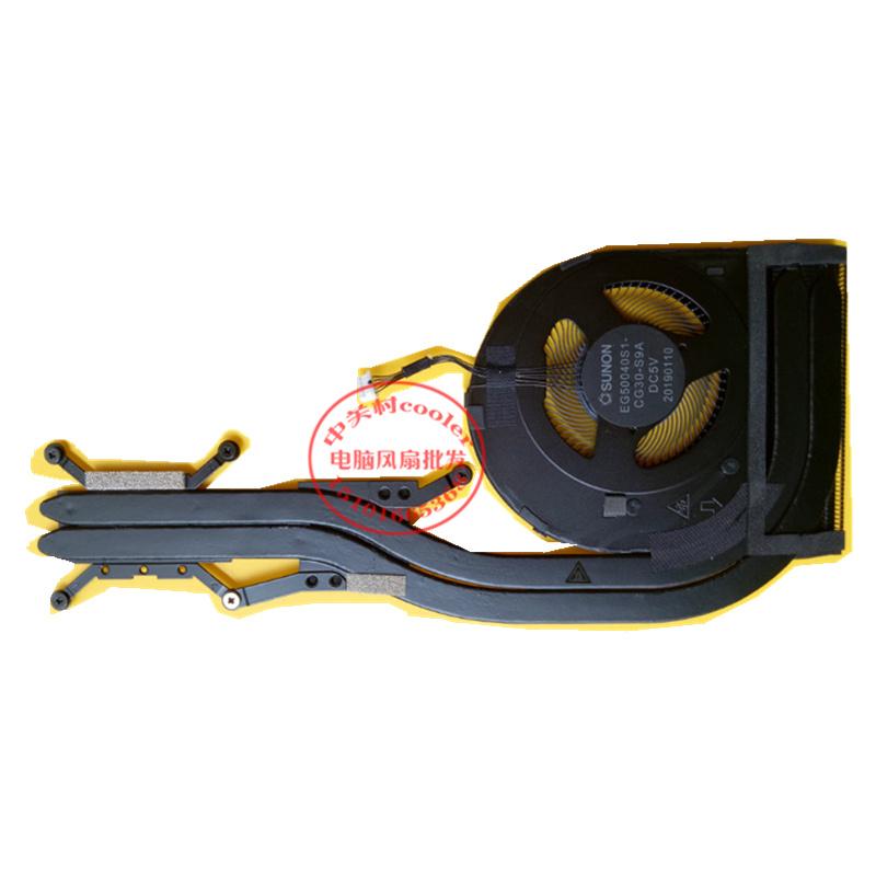 Laptop Cooling Pads CPU Cooler Heatsink Fan For LENOVO THINKPAD T490S 01AY994 01AY995-01YU186 01YU187 EG50040S1-CG50-S9A 5 PIN 2.5W