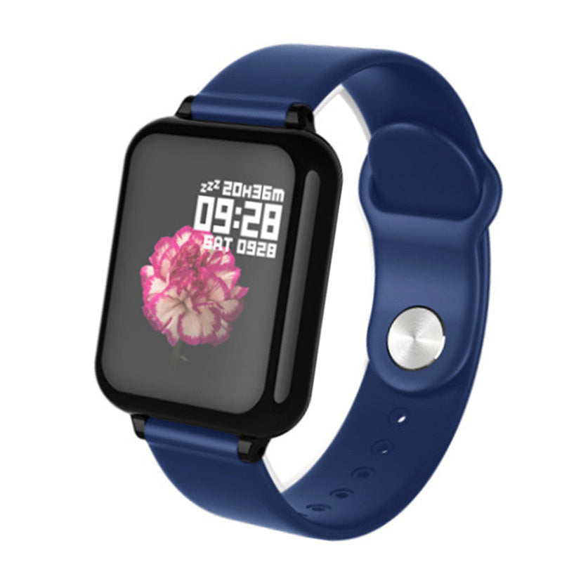 Newest Multifunctional B57 Smart Watch Wristbands Waterproof Fitness Tracker Sport for IOS Android Phone Smartwatch Heart Rate Monitor Blood Pressur