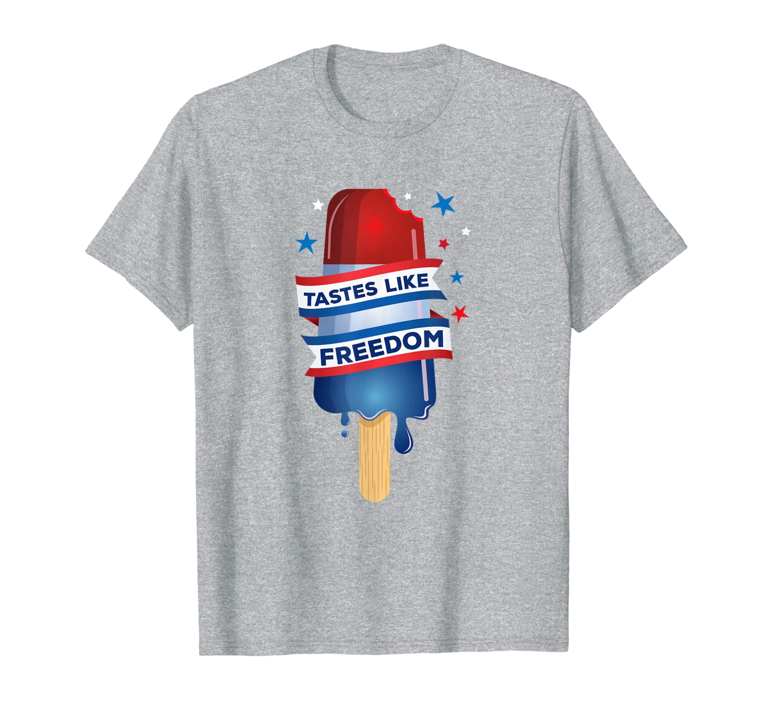 Tastes Like Freedom - 4th of July Firecracker Popsicle T-Shirt
