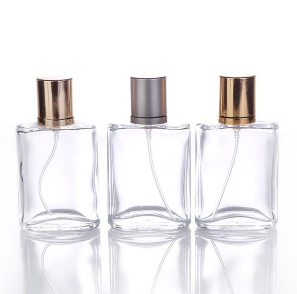 100pcs 30ml 2 color transparent perfume glass spray empty bottle clear display bottles wholesale SN5644