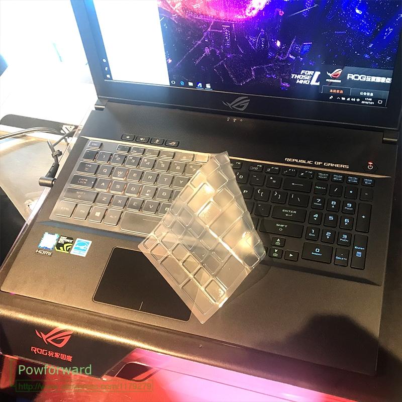 Keyboard Covers TPU Clear Cover Skin For ASUS ROG Strix G731GW G731GT G731GU G 731 GW GT GU GU501G GU501GM GU501 GM Laptop