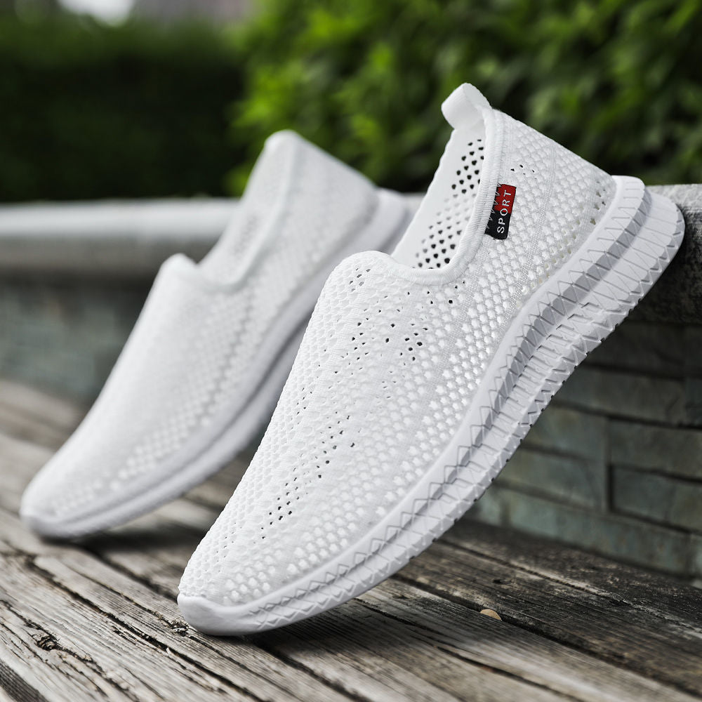Summer Versatile Breathable Deodorant Casual Running Light Men&#039;s Shoes Fashionableo