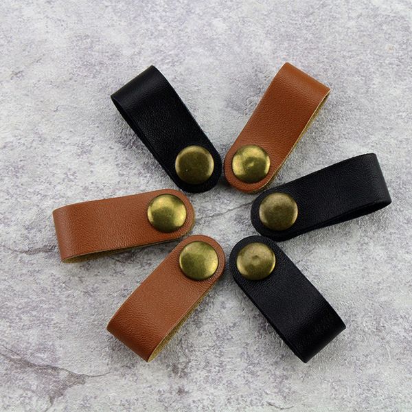 50pcs-Lot Cell Phone Cable Organizers Soft PU Cables Winder Earphone Headphones Wire Collector Power Cords Management USB Data Cord Organize