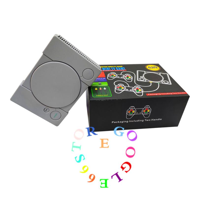 Game Controllers & Joysticks Classic Console 8-bit For PS1 Mini Home 620 Action Enthusiast Entertainment System Retro Double Battle